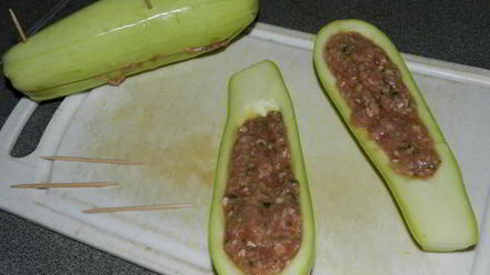 Рецепт кабачков фаршированных в мультиварке