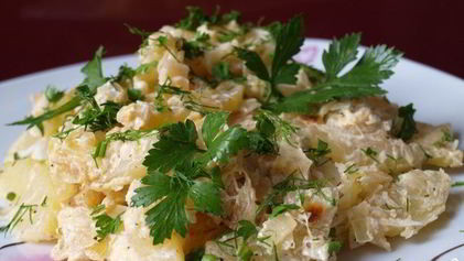 Рецепт Кабачков по-венгерски