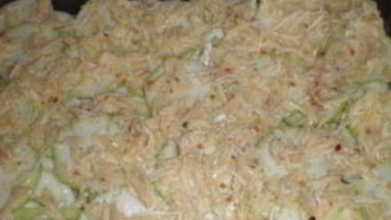 Рецепт кабачков под соусом в духовке