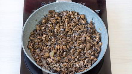 Рецепт картофеля, фаршированного грибами