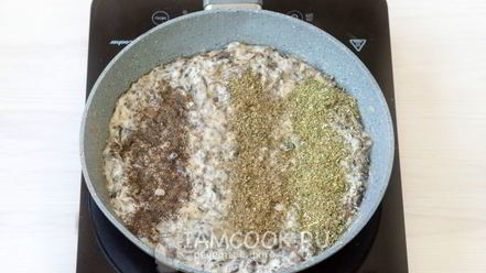 Рецепт картофеля, фаршированного грибами