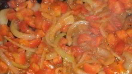 Рецепт картофеля, тушенного со свининой и помидорами