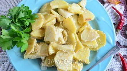 Рецепт картофеля, запеченного в сметане