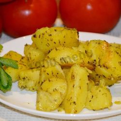 Рецепт Картошки запеченной с ароматными травами