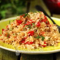 Рецепт Ленивого фаршированного перца в мультиварке