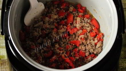 Рецепт ленивого фаршированного перца в мультиварке