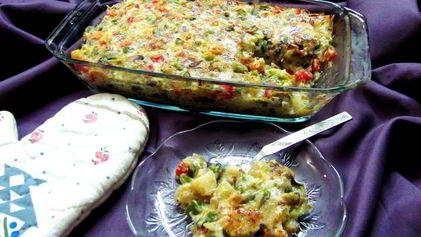 Рецепт Овощей в духовке под сыром