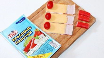 Рецепт пекинской капусты с крабовыми палочками