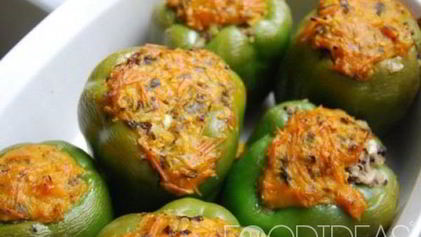 Рецепт Перца фаршированного грибами