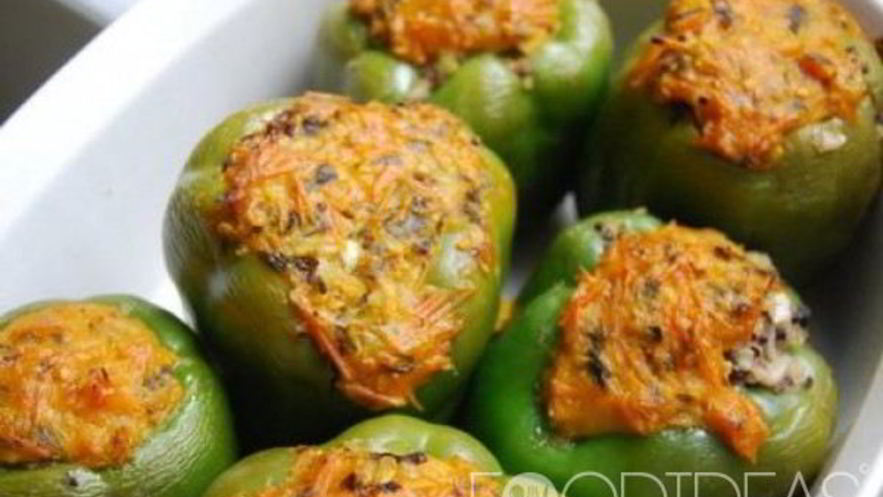 Рецепт перца фаршированного грибами