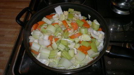 Рецепт пряных тушеных овощей