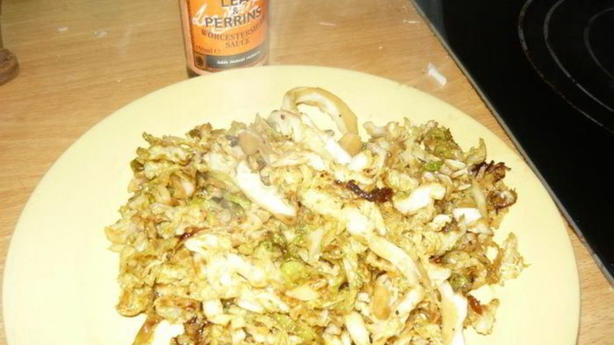 Рецепт савойской капусты с вустерским соусом