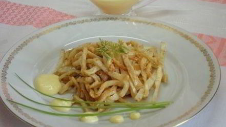 Рецепт сельдерея жареного