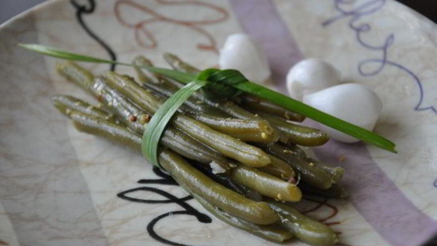 Рецепт стручковой фасоли в маринаде