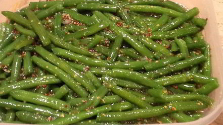 Рецепт стручковой фасоли в маринаде