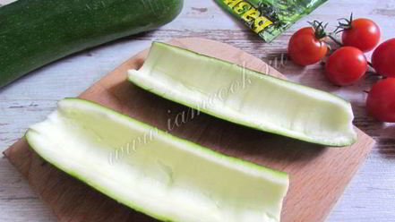 Рецепт цукини запеченные с моцареллой и черри