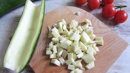 Рецепт цукини запеченные с моцареллой и черри