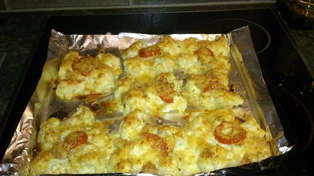 Рецепт цветной капусты в сметане в духовке для ленивых