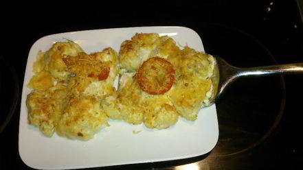 Рецепт цветной капусты в сметане в духовке для ленивых