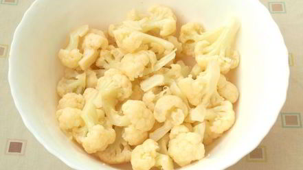 Рецепт цветной капусты запеченной в панировочных сухарях