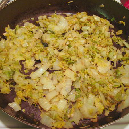 Рецепт Тушеной пекинской капусты