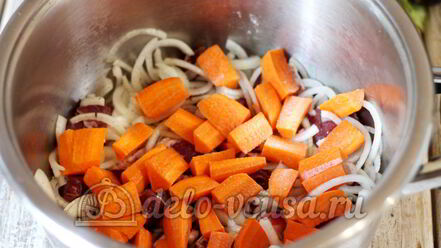 Рецепт тушеных овощей с мясом