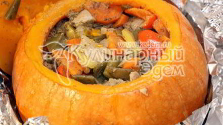 Рецепт тыквы фаршированной голова джека