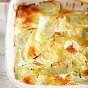 Рецепт Запеченного фенхеля с пармезаном и тимьяном