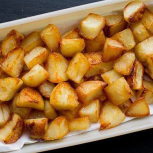 Рецепт Запеченного картофеля кусочками