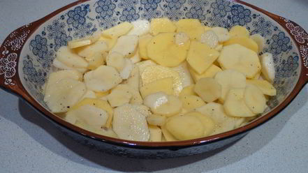 Рецепт запеченного картофеля с фаршем