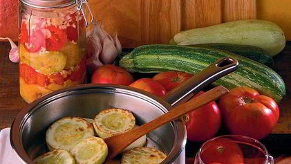 Рецепт Жареных кабачков с чесноком