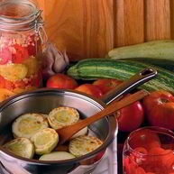 Рецепт Жареных кабачков с чесноком