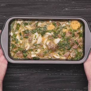 Рецепт Дроба с куриной печенью