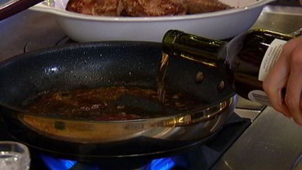 Рецепт говяжьей печени с шалфеем