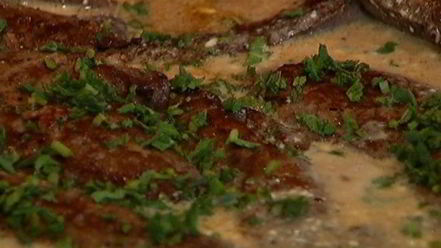 Рецепт говяжьей печени с шалфеем