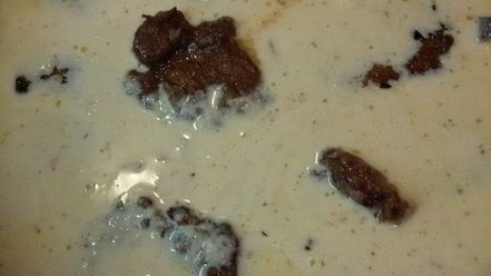 Рецепт говяжьей печени в сметанном соусе