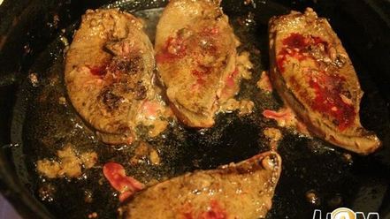 Рецепт говяжьей печени в соусе порто