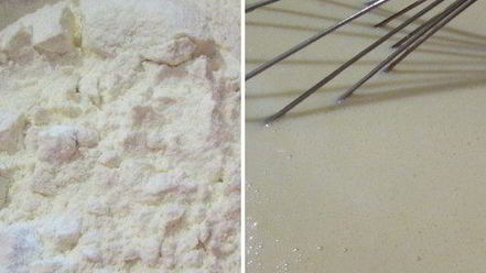 Рецепт креспелле с печенью, нутом и помидорами черри