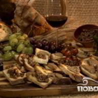 Рецепт Кростини с куриной печенью