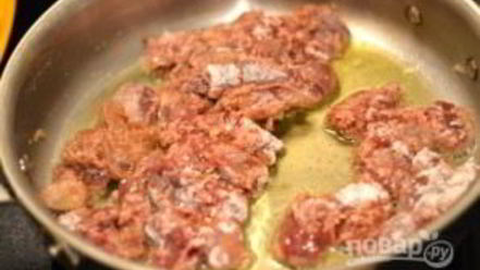 Рецепт куриной печени с грибами в сливочном соусе