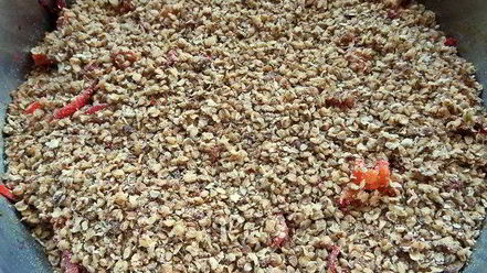 Рецепт куриной печени с овощами и гречкой