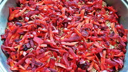 Рецепт куриной печени с овощами и гречкой