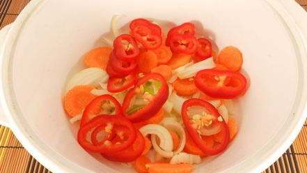 Рецепт куриной печени с овощами в духовке