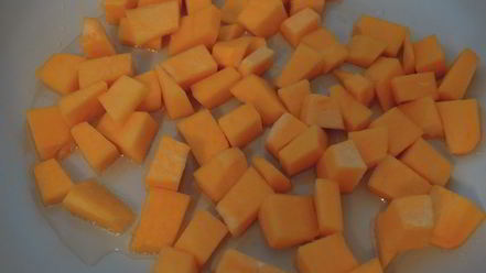 Рецепт куриной печени с тыквой и яблоками