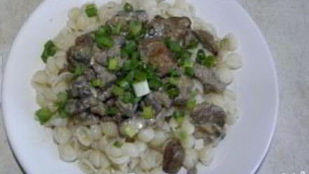 Рецепт куриной печени со сливками