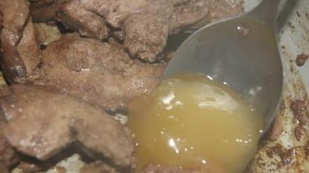 Рецепт куриной печени в медовом соусе со шпинатом