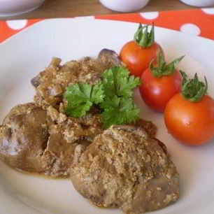 Рецепт Куриной печени в сливках в мультиварке