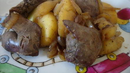 Рецепт нежной куриной печеночки