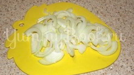 Рецепт нежной печени в сметане