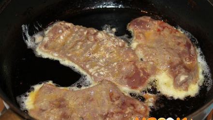 Рецепт отбивных из печени свиной